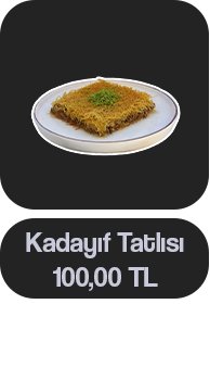 Kadayif Tatlisi